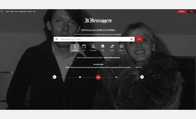 Media Key online l archivio storico de Il Messaggero a portata