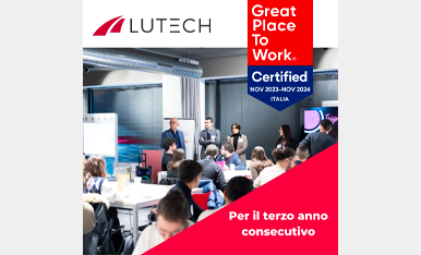 Media Key: Lutech Advanced Solutions Si Riconferma “Great Place To Work”